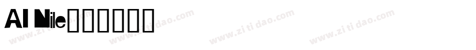 AI Nile字体转换